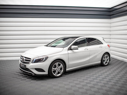 Maxton Design Side Skirts Diffusers V.2 Mercedes A W176 (2012-2015)