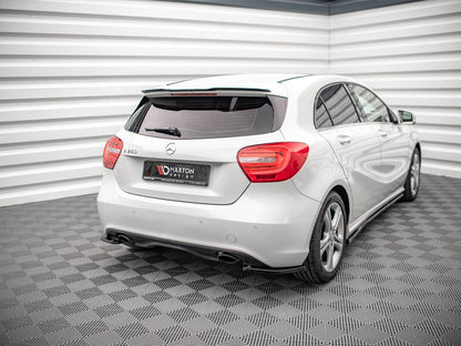 Maxton Design Rear Side Splitters V.2 Mercedes A W176 (2012-2015)