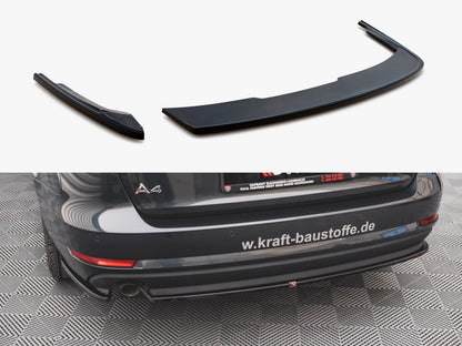 Maxton Design Rear Side Splitters Audi A4 B9
