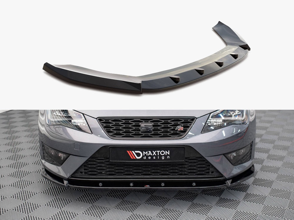 Maxton Design Front Splitter V.1 Seat Leon FR / Cupra MK3 (2012-2016)