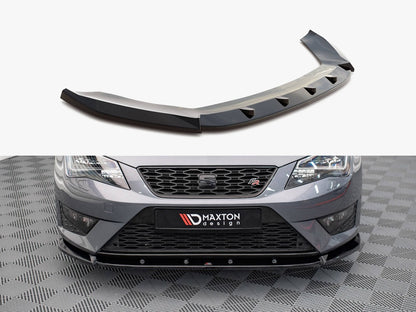 Maxton Design Front Splitter V.1 Seat Leon FR / Cupra MK3 (2012-2016)