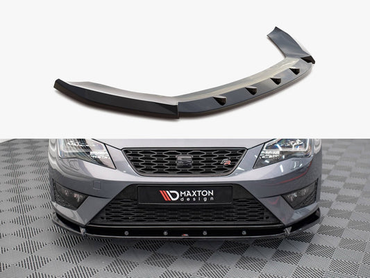 Maxton Design Front Splitter V.1 Seat Leon FR / Cupra MK3 (2012-2016)