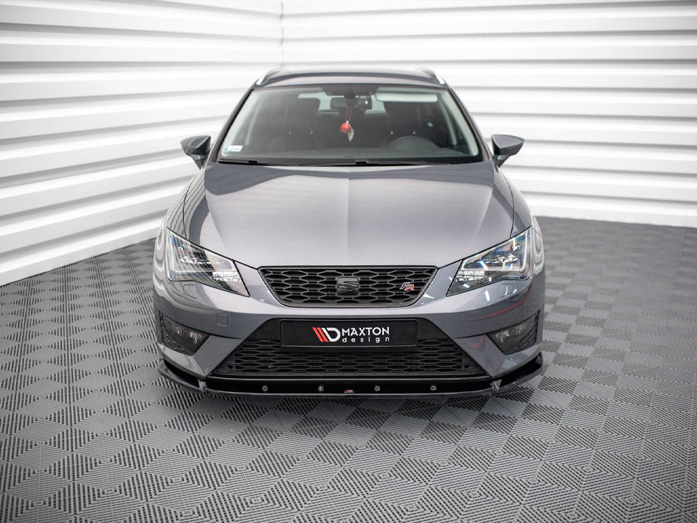 Maxton Design Front Splitter V.1 Seat Leon FR / Cupra MK3 (2012-2016)