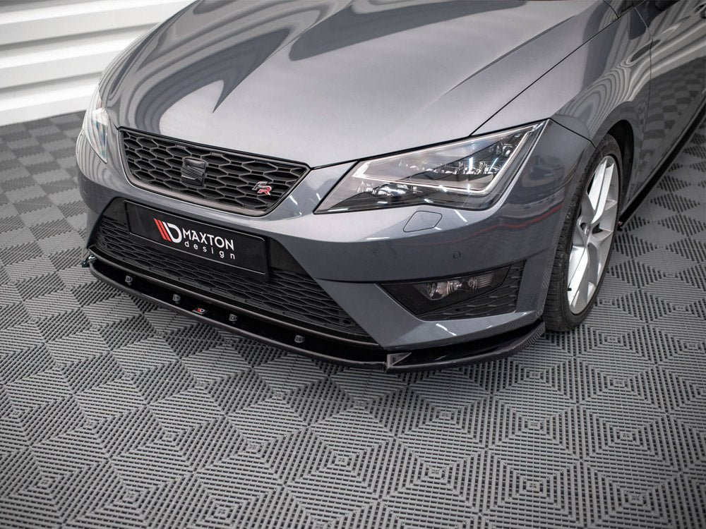 Maxton Design Front Splitter V.1 Seat Leon FR / Cupra MK3 (2012-2016)