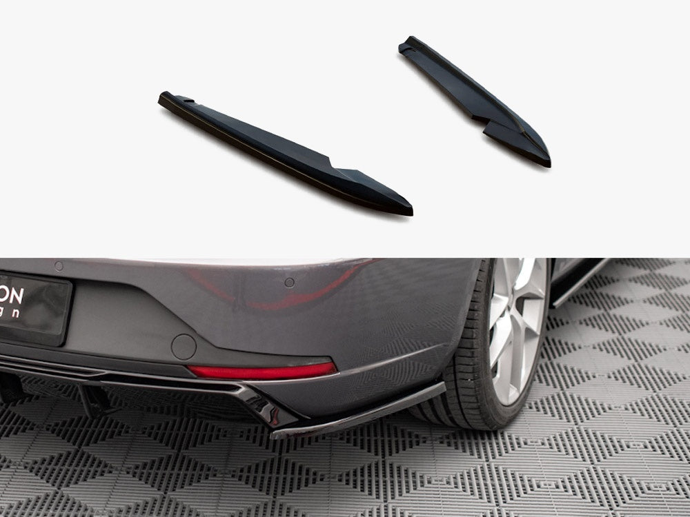 Maxton Design Rear Side Splitters V.2 Seat Leon FR Sportstourer MK3 (2012-2016)