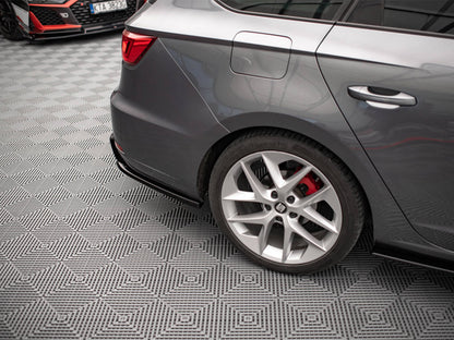 Maxton Design Rear Side Splitters V.2 Seat Leon FR Sportstourer MK3 (2012-2016)