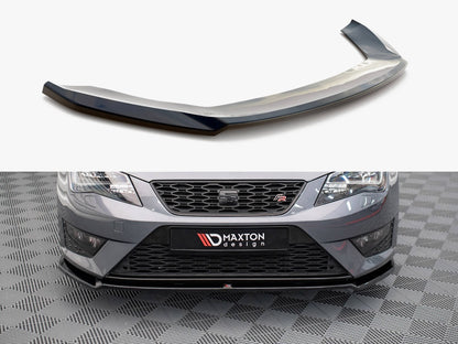 Maxton Design Front Splitter V.2 Seat Leon FR / Cupra MK3 (2012-2016)