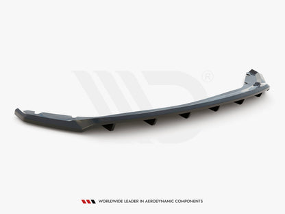 Maxton Design Rear Splitter (Vertical Bars) Seat Leon Hatchback Mk3