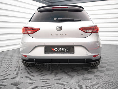 Maxton Design Street PRO Rear Diffuser Seat Leon Hatchback Mk3 (2012-2016)