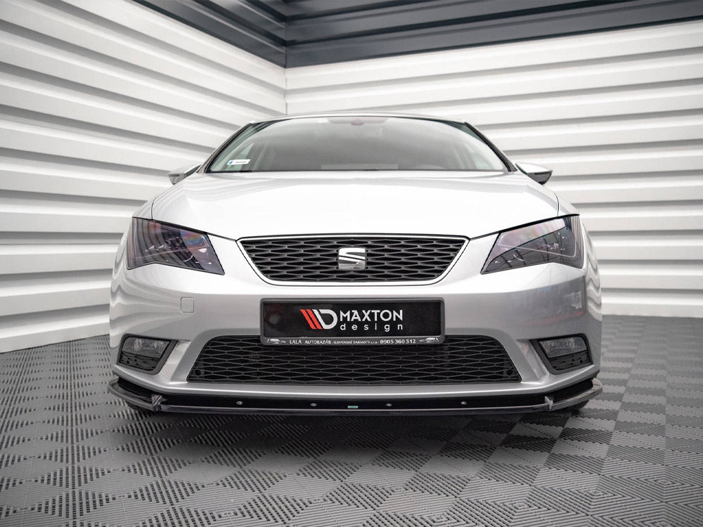 Maxton Design Front Splitter V.1 Seat Leon MK3 (2012-2016)