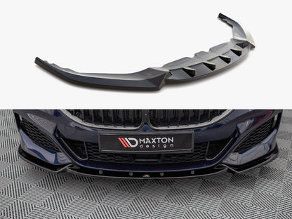 Maxton Design Front Splitter V.3 Bmw 8 Coupe M-pack G15 / 8 GRAN Coupe M-pack G16 (2018-)