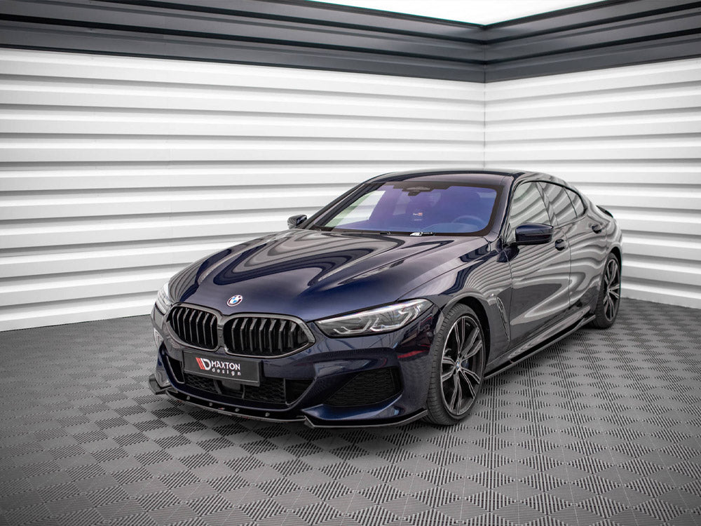 Maxton Design Front Splitter V.3 Bmw 8 Coupe M-pack G15 / 8 GRAN Coupe M-pack G16 (2018-)