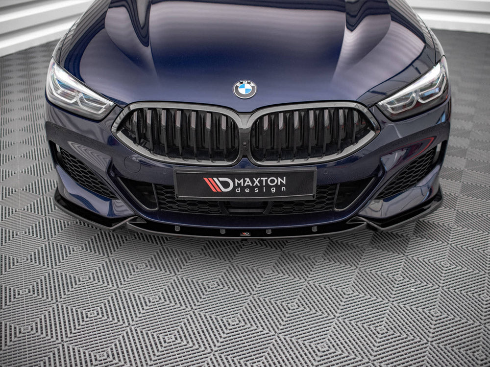 Maxton Design Front Splitter V.3 Bmw 8 Coupe M-pack G15 / 8 GRAN Coupe M-pack G16 (2018-)