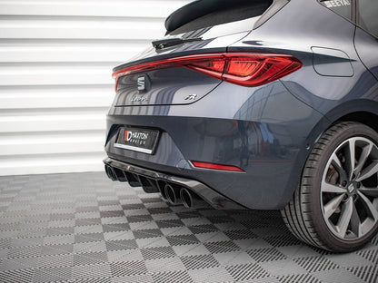 Maxton Design Rear Valance + Exhaust Ends Imitation Seat Leon FR Hatchback Mk4