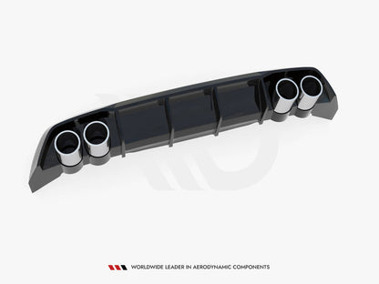 Maxton Design Rear Valance + Exhaust Ends Imitation Seat Leon FR Hatchback Mk4