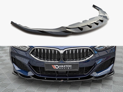 Maxton Design Front Splitter V.4 Bmw 8 Coupe M-pack G15 / 8 GRAN Coupe M-pack G16 (2018-)