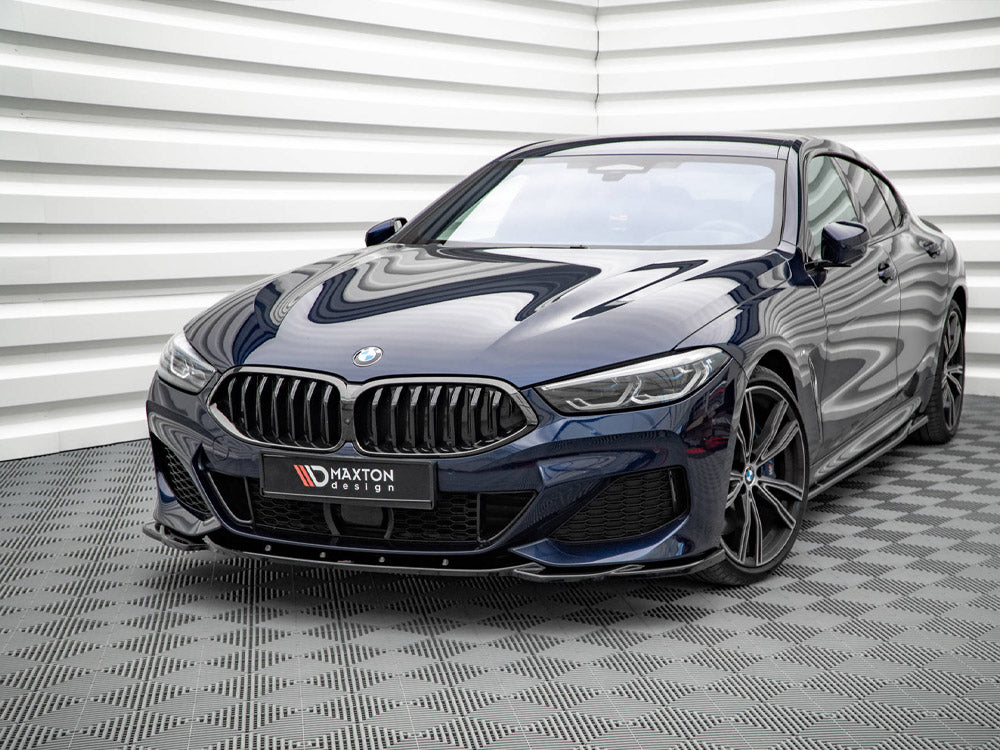 Maxton Design Front Splitter V.4 Bmw 8 Coupe M-pack G15 / 8 GRAN Coupe M-pack G16 (2018-)