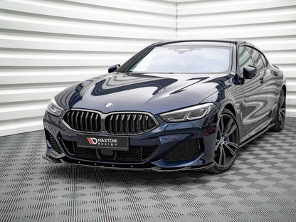 Maxton Design Front Splitter V.4 Bmw 8 Coupe M-pack G15 / 8 GRAN Coupe M-pack G16 (2018-)