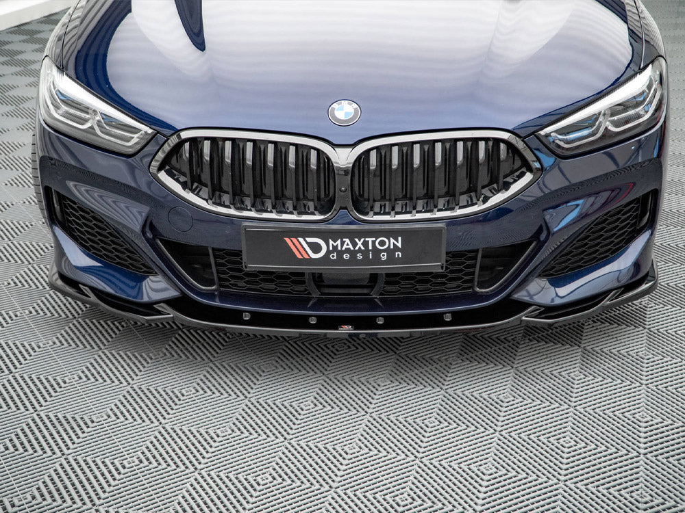 Maxton Design Front Splitter V.4 Bmw 8 Coupe M-pack G15 / 8 GRAN Coupe M-pack G16 (2018-)