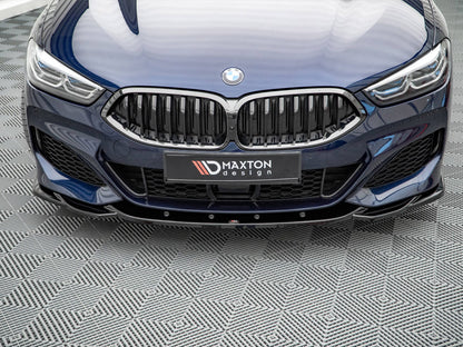 Maxton Design Front Splitter V.4 Bmw 8 Coupe M-pack G15 / 8 GRAN Coupe M-pack G16 (2018-)