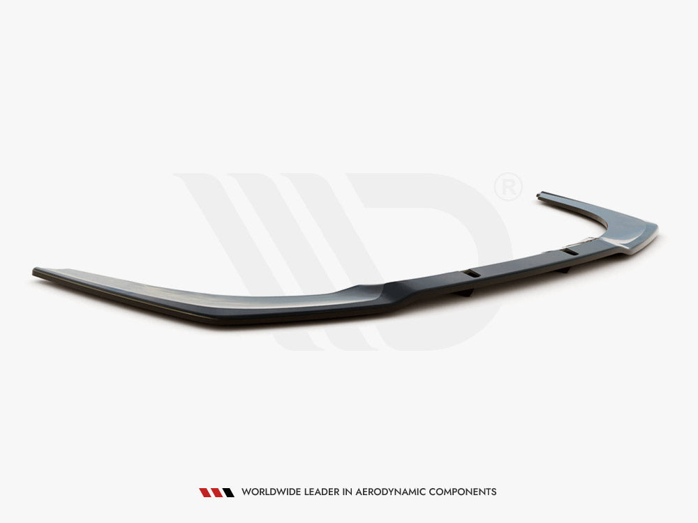 Maxton Design Central Rear Splitter (Vertical Bars) BMW 8 Gran Coupe M-Pack G16