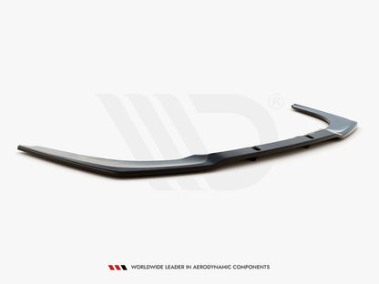 Maxton Design Central Rear Splitter (Vertical Bars) BMW 8 Gran Coupe M-Pack G16