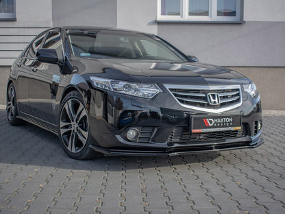 Maxton Design Front Splitter Honda Accord MK8 Facelift CU Series (2011-2015)