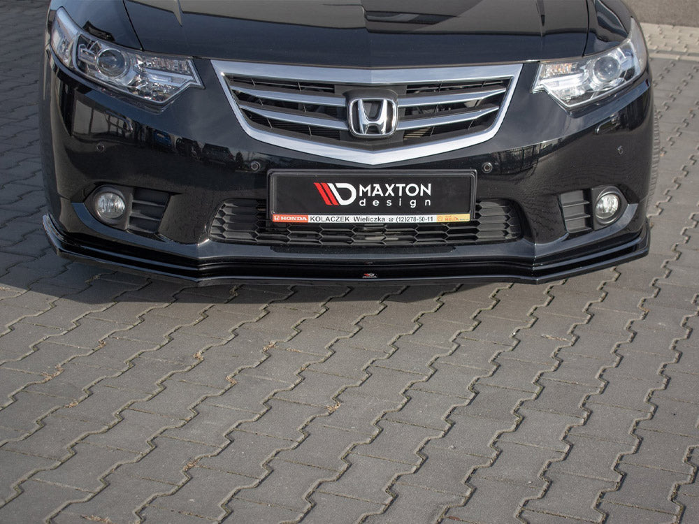 Maxton Design Front Splitter Honda Accord MK8 Facelift CU Series (2011-2015)
