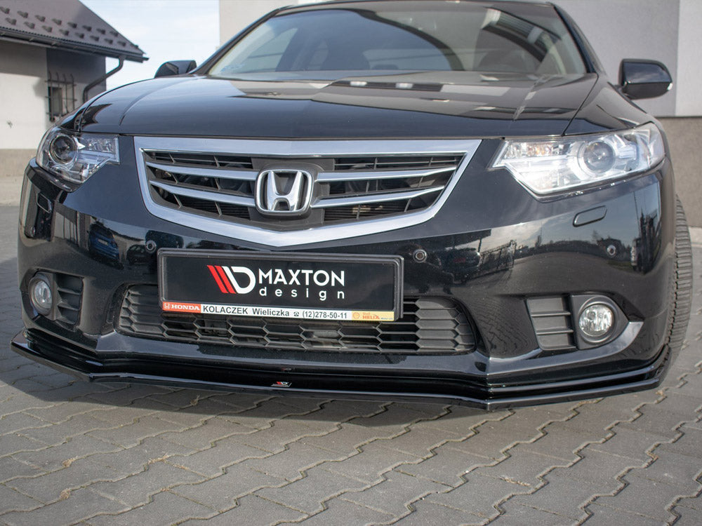 Maxton Design Front Splitter Honda Accord MK8 Facelift CU Series (2011-2015)
