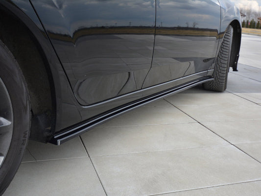 Maxton Design Side Skirts Splitters Honda Accord MK8 (Cu-series) Pre-facelift Sedan (2008-2011) - Carbon Look