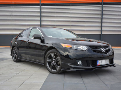 Maxton Design Side Skirts Splitters Honda Accord MK8 (Cu-series) Pre-facelift Sedan (2008-2011) - Carbon Look