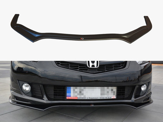 Maxton Design Front Splitter Honda Accord MK8 Type-s (Cu-series) Pre-facelift Sedan (2009-2011)