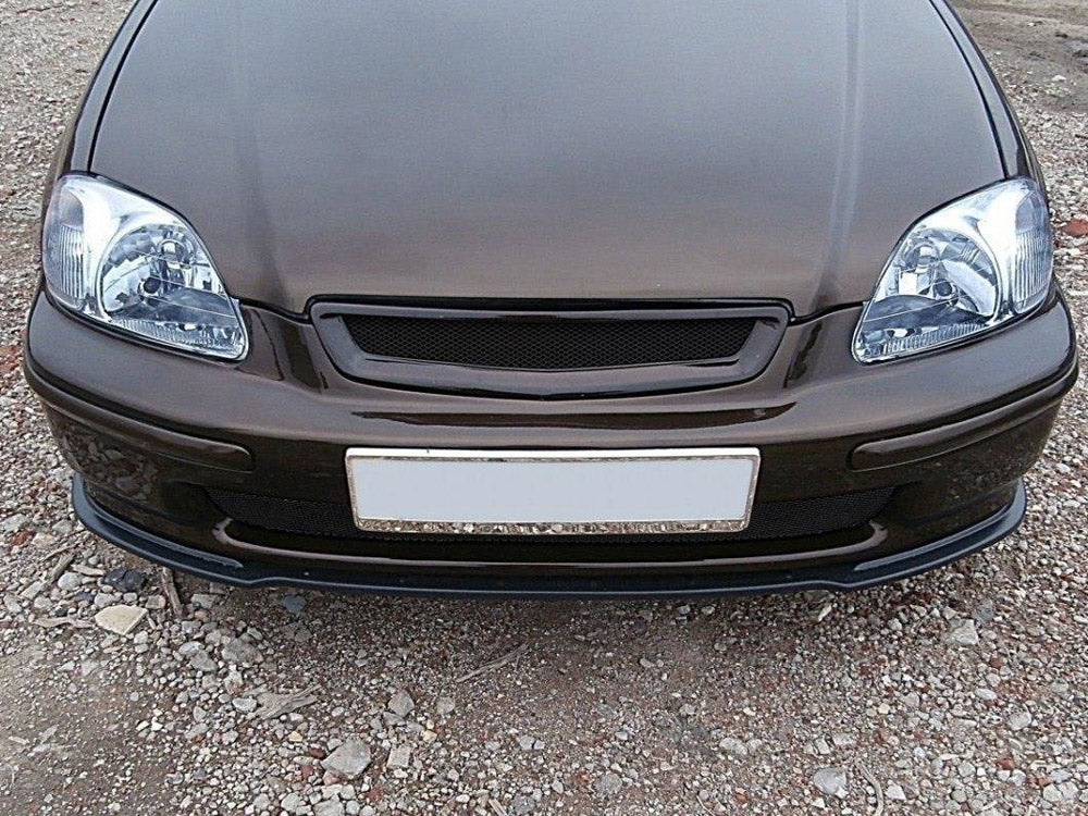 Maxton Design Front Splitter Honda Civic MK6 EJ9 (1996-1997) - Textured