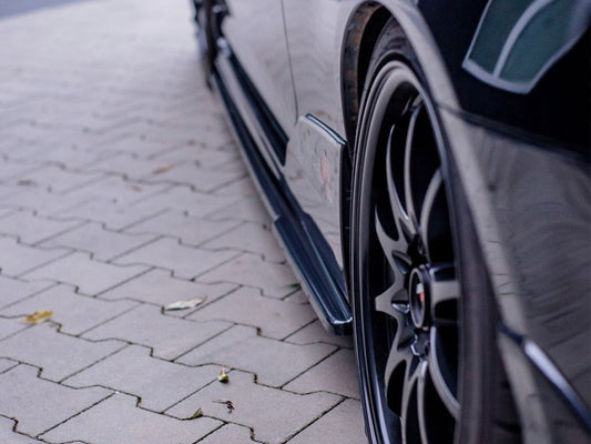 Maxton Design Side Skirts Splitters Honda Civic EP3 (Mk7) Type-R/S Facelift (2004-2006)