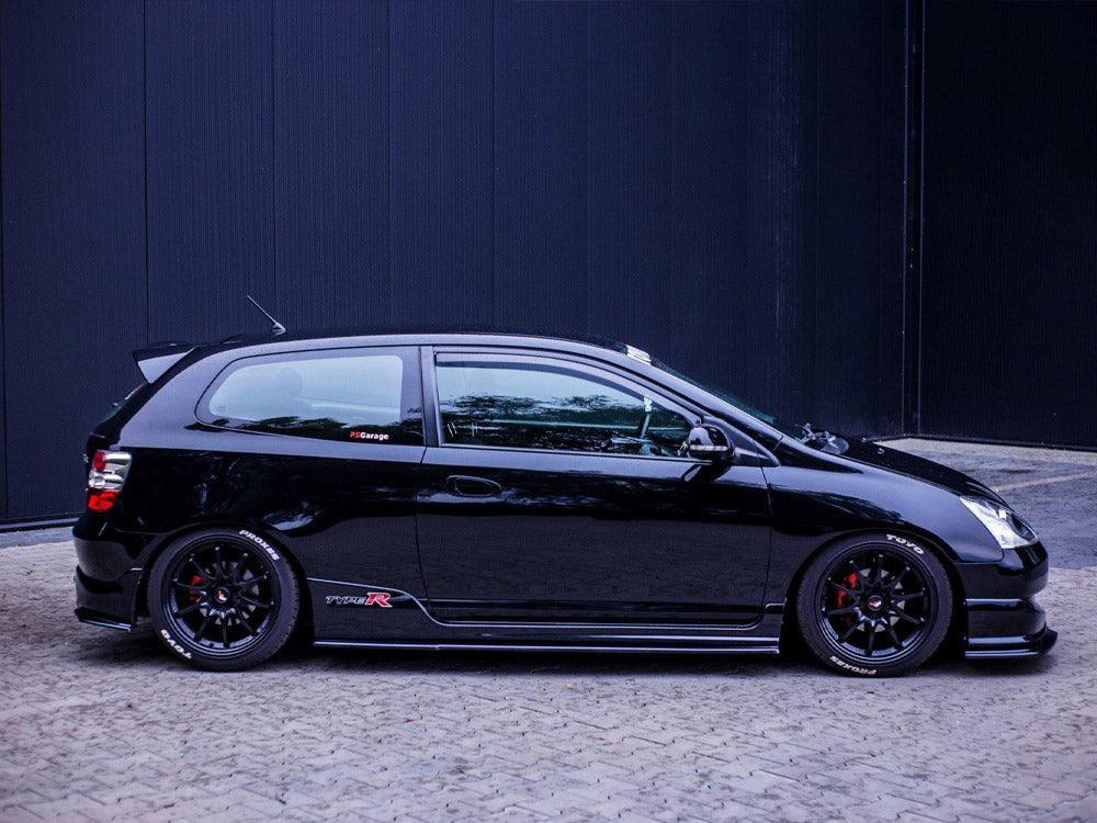 Maxton Design Side Skirts Splitters Honda Civic EP3 (Mk7) Type-R/S Facelift (2004-2006)