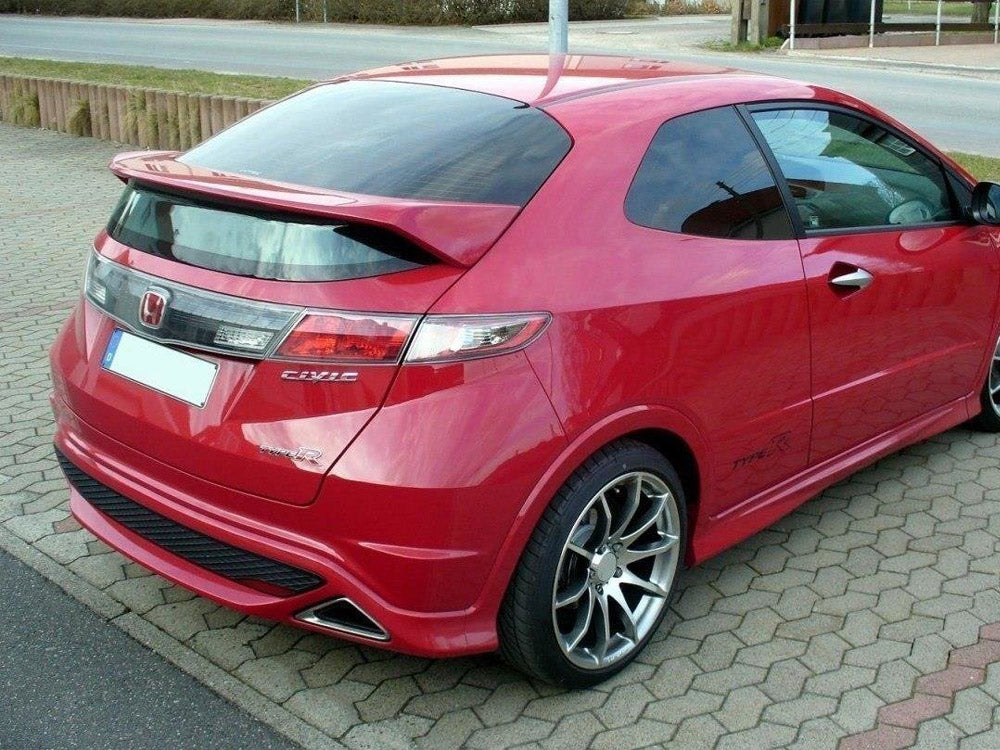 Maxton Design Rear Spoiler Honda Civic MK8 HB < Type R Look >