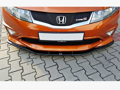 Maxton Design Front Splitter Honda Civic VIII Type S/R (2006-2011)