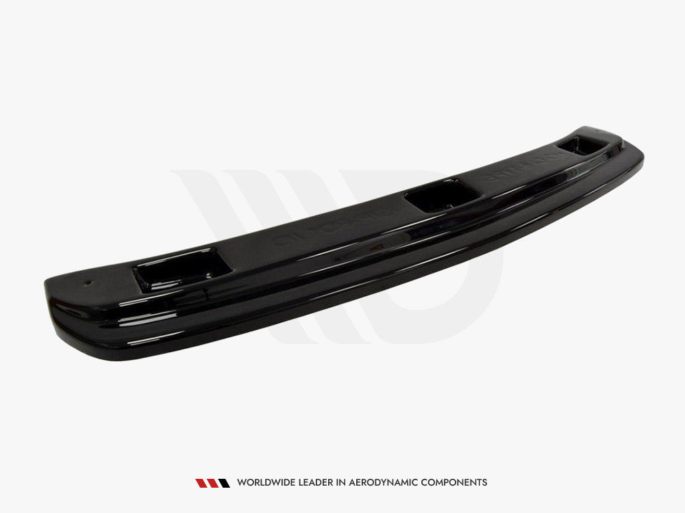 Maxton Design Central Rear Splitter Honda Civic VIII Type S/R (Without Vertical Bars) - Textured