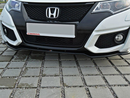 Maxton Design Front Splitter Honda Civic Mk9 Facelift