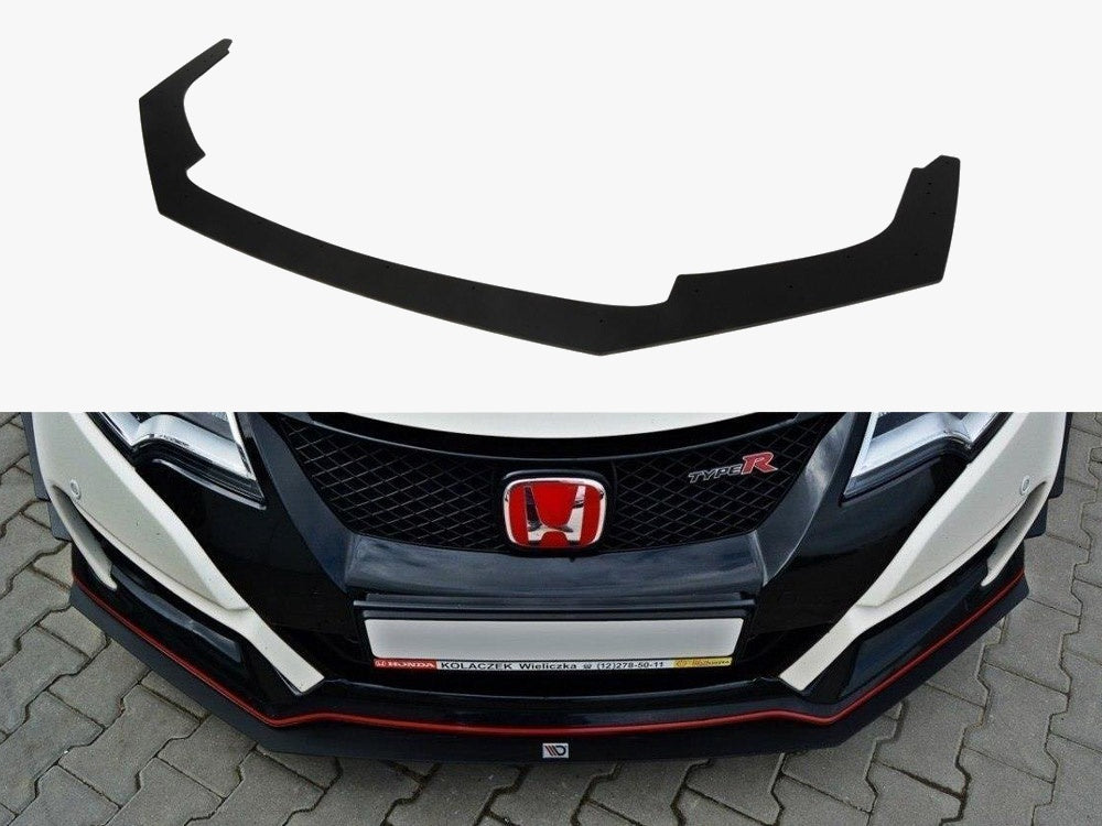 Maxton Design Front Racing Splitter V.1 Honda Civic IX Type R