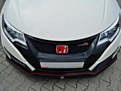 Maxton Design Front Racing Splitter V.1 Honda Civic IX Type R
