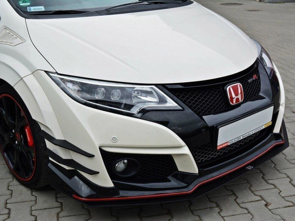 Maxton Design Front Racing Splitter V.1 Honda Civic IX Type R