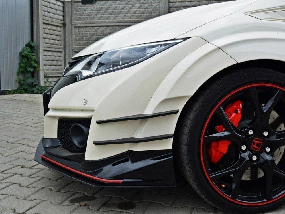 Maxton Design Front Racing Splitter V.1 Honda Civic IX Type R