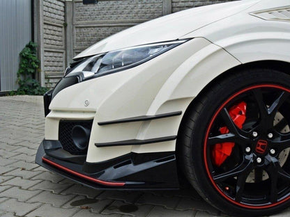 Maxton Design Front Racing Splitter V.1 Honda Civic IX Type R