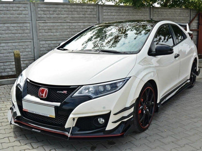 Maxton Design Front Racing Splitter V.2 Honda Civic IX Type R