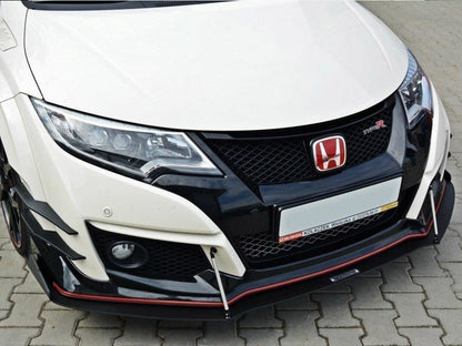 Maxton Design Front Racing Splitter V.2 Honda Civic IX Type R