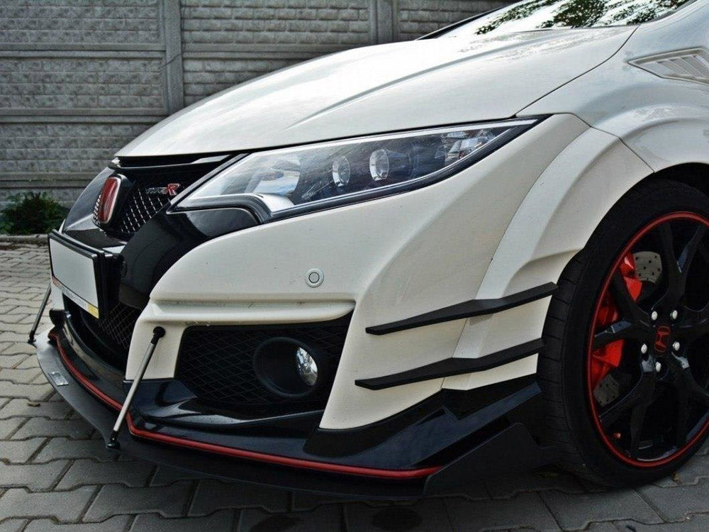 Maxton Design Front Racing Splitter V.2 Honda Civic IX Type R