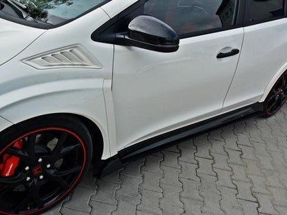Maxton Design Racing Side Skirts Diffusers Honda Civic IX Type R