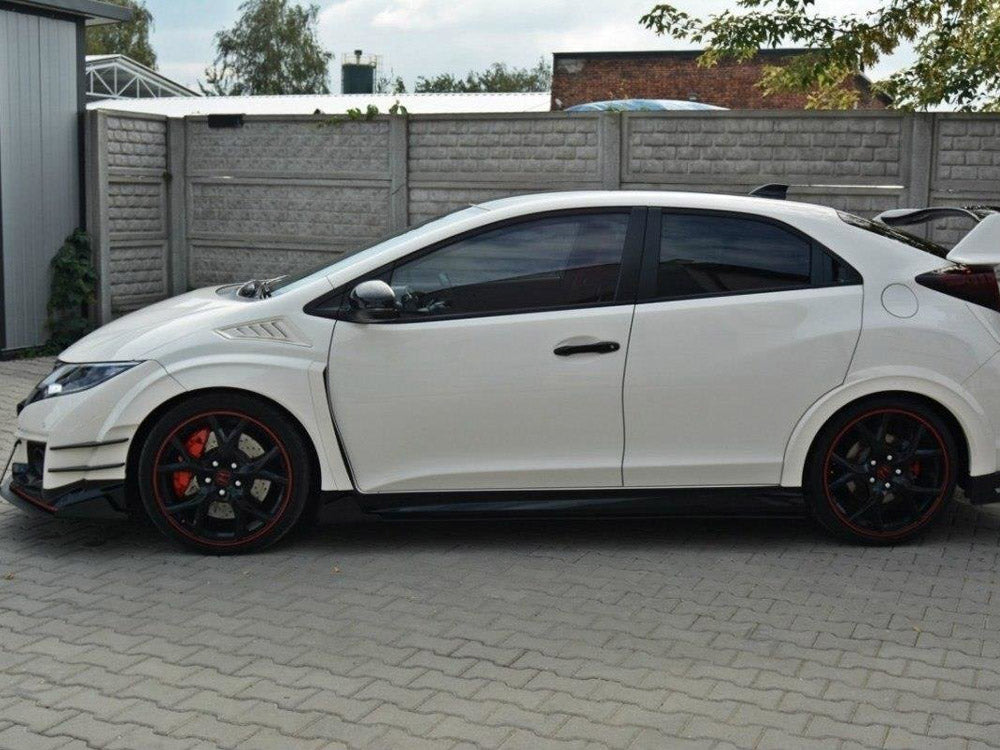 Maxton Design Racing Side Skirts Diffusers Honda Civic IX Type R