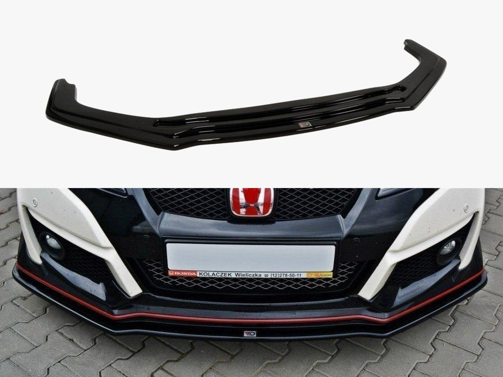 Maxton Design Front Splitter V.1 Honda Civic IX Type R